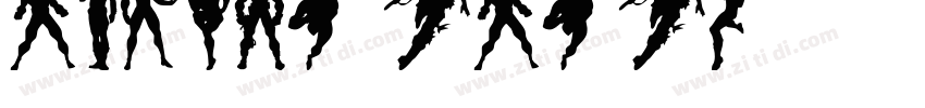 action sans字体转换